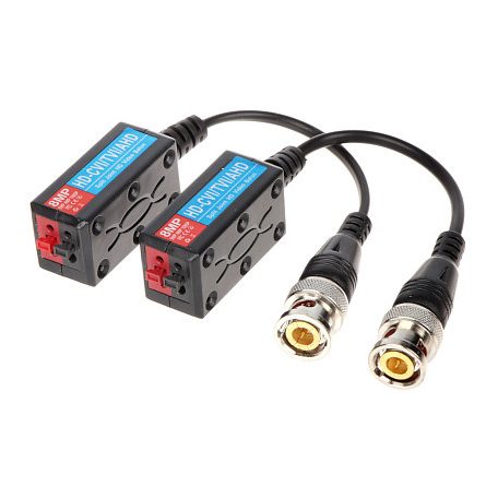 Video Balun HD ATR-1D-HD-P2L; (HD-TVI, AHD, HD-CVI, CVBS) 2db/csomag, 8MP