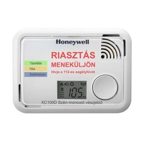 Honeywell XC100D elemes szén-monoxid érzékelő