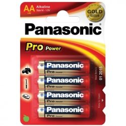 Panasonic LR6 (AA) 1,5V alkáli elem, 4db/csomag
