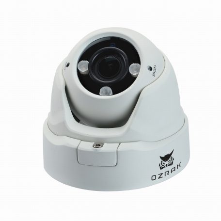 OZRAK TDR-2V-3PL kamera 4in1 kivitel (TVI/CVI/AHD/CVBS) 2MP HD Kültéri IR dome 2,8-12mm, 3db power IR led