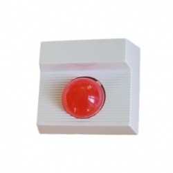 Jumbo LED dióda és buzzer, piros