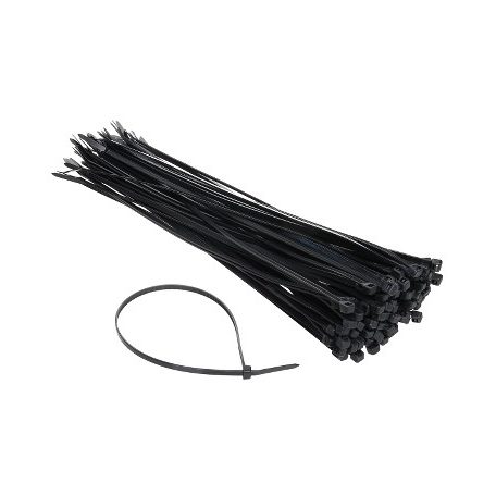 Kábelkötegelő 290x4,8mm fekete