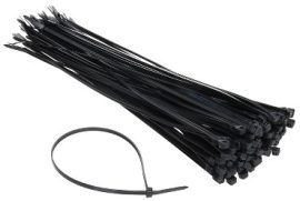 Kábelkötegelő TRACON ELECTRIC 251PR 250x4,8mm fekete