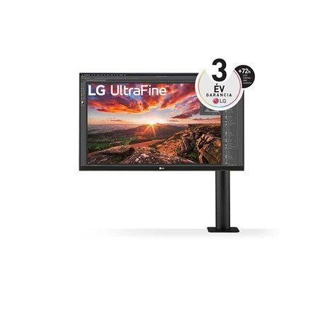 LG Monitor 27" Ergonomic -27UN880-B (IPS; 16:9; 4K 3840x2160; 5ms; 350cd; HDMIx2; DP; HDR; USB-C; FSync;