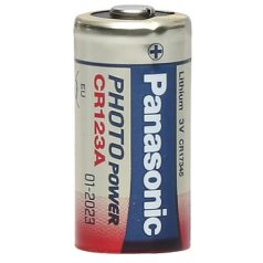 Panasonic CR123A 3V lithium elem