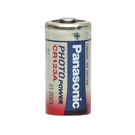 Panasonic CR123A 3V lithium elem