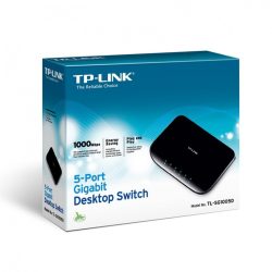 TP-Link TL-SG1005D 5 portos 10/100/1000 Mbps nem menedzselhető Asztali switch