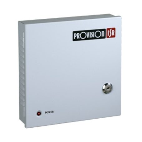 Provision PR-5A8CH 8 csatornás CCTV tápegység, 12-14 Vdc (szabályozható) max. 5A kimenet