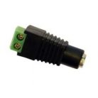 SC22 DC tápcsatlakozó aljzat 5.5mmx2.1mm öntött sorkapcsos