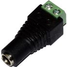 SC22 DC tápcsatlakozó aljzat 5.5mmx2.1mm öntött sorkapcsos