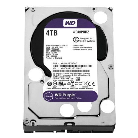 Western Digital Winchester WD40PURZ 4TB, 5400rpm