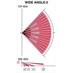   Paradox lencse WA-2, érzékelési távolság 16m, látószög 140°