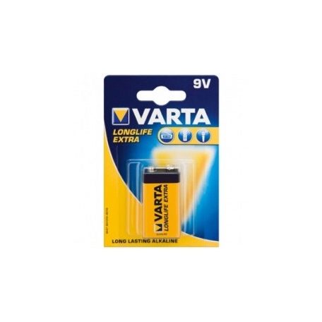 VARTA LongLife Extra 9V, alkáli elem