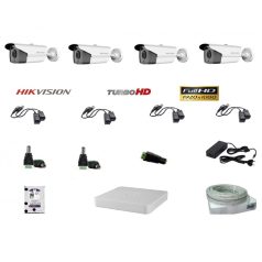 Hikvision 4 compact kamerás szett Full HD (1920x1080)  