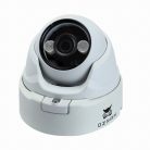 OZRAK TDR-2F-2PL, 4in1 kivitel (TVI/CVI/AHD/CVBS) jelváltási lehetőség, 2MP HD Kültéri IR dome 2,8mm, Power IR Led