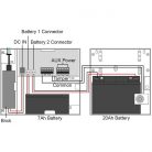 Paradox PS45 felügyelt tápegység,  4 A AUX terhelhetőséggel 