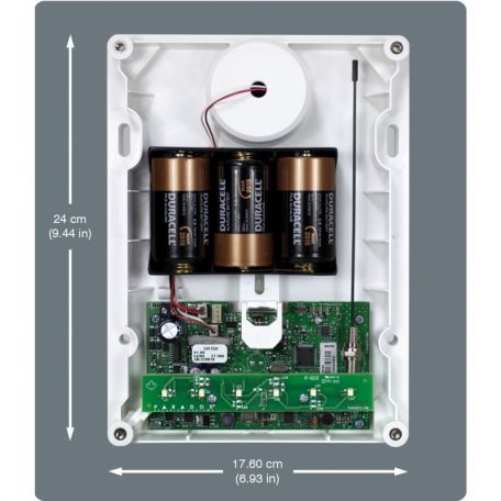 Paradox SR250 kültéri rádiós hang-fényjelző (868MHz) 