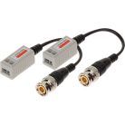 Video Balun ATR-1DP2L; (HD-TVI, AHD, HD-CVI, CVBS) 2db/csomag, classic 8MP