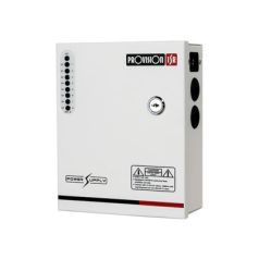   Provision PR-5A8CH-B 8 csatornás CCTV tápegység, 12-15 Vdc (szabályozható) max. 5A kimenet