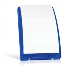   Satel ASP-215 BL ABAX2 vezeték nélküli beltéri sziréna, kék, 3 fajta hangjelzés