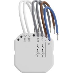   Satel ASW-220 ABAX2 vezeték nélküli 230 VAC vezérlő, 2 kapcsolóbemenet, 2 kapcsolt feszültség, fogyasztásmérővel