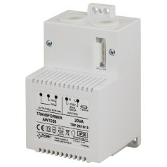   Pulsar AWT050 Transzformátor, 230 VAC / 16/18 VAC, 20 VA, IP30