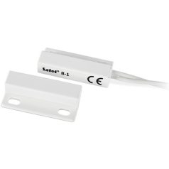   Satel B-1 Mini ragasztható mágneses nyitásérzékelő, oldalsó kábelkivezetés, fehér