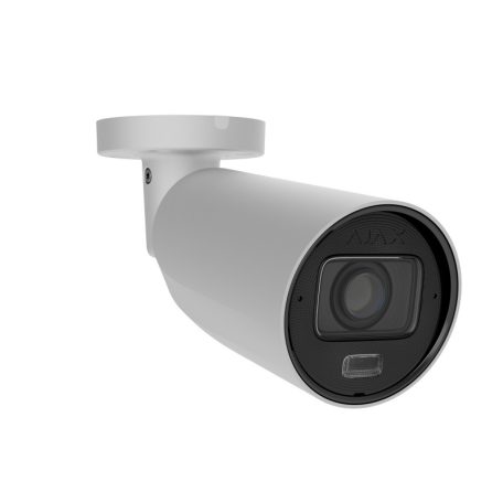 Ajax BULLETCAM-HLVF-8MP-WHITE BulletCam 8 MP csőkamera, hibrid világítás, varifokális, fehér