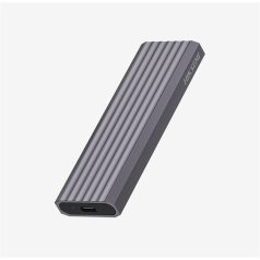   Hikvision HIKSEMI Külső ház M.2 - USB3.2, Type-C, Alumínium, Ezüst