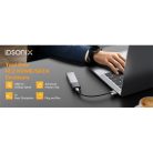 Orico Külső M.2 ház - IDPWM2-G2A-GY (USB-C 3.2 Gen2 -> M.2 NVMe, Max.: 8TB, 10 Gbps)