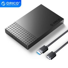  Orico Külső HDD/SSD Ház 2.5" - 2526U3-V1-BK (USB-A 3.0, Max. 7-9,5 mm, Max.: 6TB, fekete)