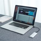 Orico Külső M.2 ház - M2G-C3-SV (M.2, USB-C 3.1, Max.: 2 TB, 5 Gbps, ezüst)