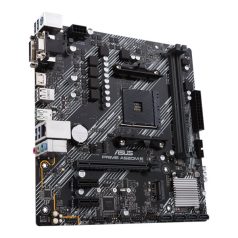   Asus Alaplap - AMD PRIME A520M-E/CSM AM4 (A520, 2xDDR4 4600MHz, 1xGBE LAN, 1xM.2, 4xSATA3, 6xUSB2.0, 7xUSB3.2)