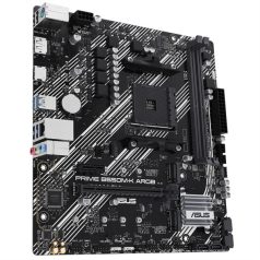   Asus Alaplap - AMD PRIME B550M-K ARGB AM4 (B550, 2xDDR4 4800MHz, 4xSATA3, 2x M.2, Raid, 4xUSB2.0, 8xUSB3.2)