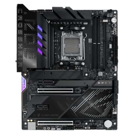 Asus Alaplap - AMD ROG CROSSHAIR X870E APEX AM5 (X870, ATX, 2xDDR5 9600+MHz, 4xSATA3, 5x M.2, 2xUSB4)