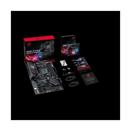 Asus Alaplap - AMD ROG STRIX B550-F GAMING AM4 (B550, 4xDDR4 4800MHz, 6xSATA3, 2x M.2, HDMI+DP)
