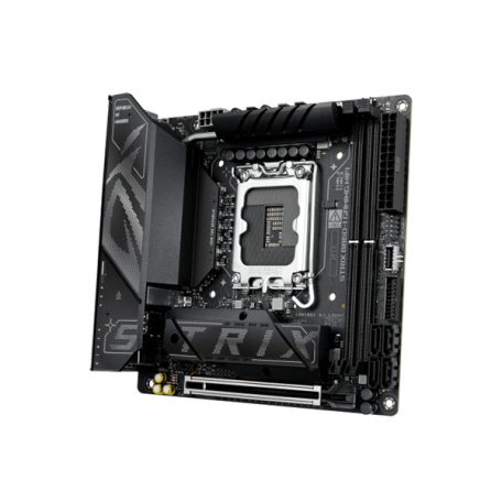 Asus Alaplap - Intel ROG STRIX B860-I GAMING WIFI s1851 (B860, 2xDDR5 9066+MHz, 4xSATA3, 2xM.2, HDMI+DP+Thunderbolt4)