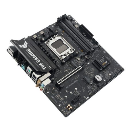 Asus Alaplap - AMD TUF GAMING A620AM-PLUS WIFI AM5 (A620, 4xDDR5 7600+MHz, 1x 2,5 Gb LAN, 2xM.2, 4xSATA3, HDMI+2xDP)