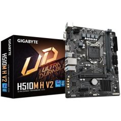   Gigabyte Alaplap - Intel H510M H V2 s1200 (H470, 2xDDR4 2660MHz, 1xGBE LAN, 4xSATA3, M.2, 4xUSB2.0, 2xUSB3.2)