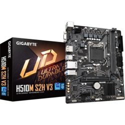 Gigabyte Alaplap - Intel H510M S2H V3 s1200 (H510, 2xDDR4 3200MHz, 1xGBE LAN, 4xSATA3, M.2, 6xUSB2.0, 4xUSB3.1)