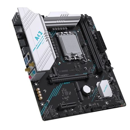 Maxsun Alaplap - Intel MS-B760M GAMING WIFI ACE D4 s1700 (B760, mATX, 2xDDR4 3200MHz, 3xSATA3, 2xM.2, HDMI, DP)