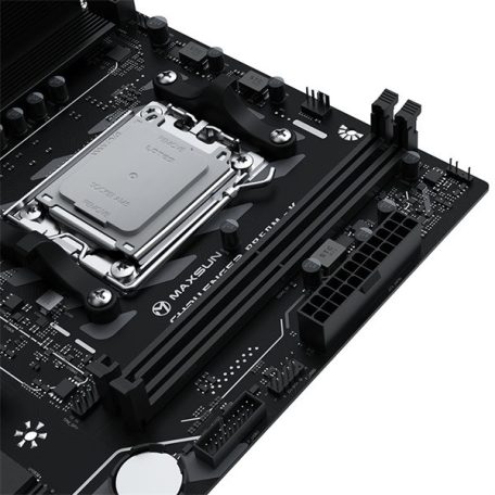 Maxsun Alaplap - AMD MS-CHALLENGER B850M-K WIFI AM5 (B850, mATX, 2xDDR5 8000MHz, 2xSATA3, M.2, HDMI)