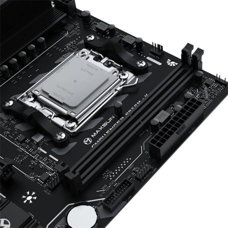Maxsun Alaplap - AMD MS-CHALLENGER B850M-K WIFI AM5 (B850, mATX, 2xDDR5 8000MHz, 2xSATA3, M.2, HDMI)