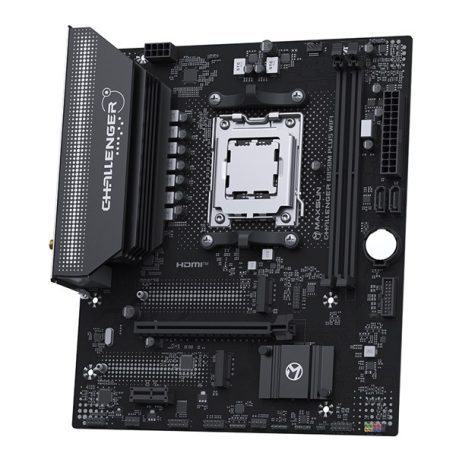 Maxsun Alaplap - AMD MS-CHALLENGER B850M PLUS WIFI AM5 (B850, mATX, 2xDDR5 8000MHz, 2xSATA3, 2xM.2, HDMI, DP)