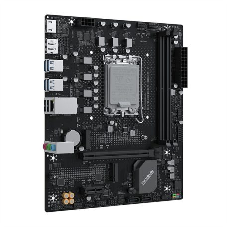 Maxsun Alaplap - Intel MS-CHALLENGER B860M-F s1851 (B860, mATX, 2xDDR5 8000MHz, 2xSATA3, 2xM.2, HDMI, DP)