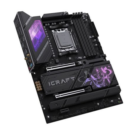 Maxsun Alaplap - AMD MS-ICRAFT B850 AIGA AM5 (B850, ATX, 4xDDR5 8400MHz, 2xSATA3, 4xM.2, HDMI, DP)