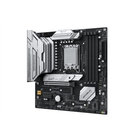 Maxsun Alaplap - Intel MS-TERMINATOR B860M s1851 (B860, mATX, 2xDDR5 8000MHz, 4xSATA3, 3xM.2, HDMI, DP)