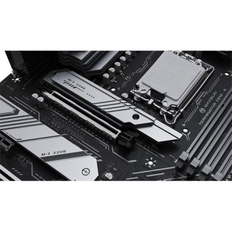 Maxsun Alaplap - Intel MS-TERMINATOR Z890-A WIFI s1851 (Z890, ATX, 4xDDR5 8800MHz, 4xSATA3, 4xM.2, HDMI, DP)