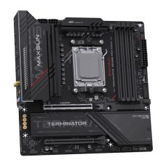   Maxsun Alaplap - AMD MS-TERMINATOR B850M PRO DARK WIFI AM5 (B850, mATX, 4xDDR5 8000MHz, 2xSATA3, 3xM.2, HDMI, DP)