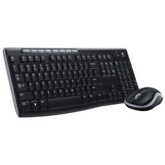   Logitech Billentyűzet/Egér Kit - MK270 (Vezeték nélküli, magyar, fekete)